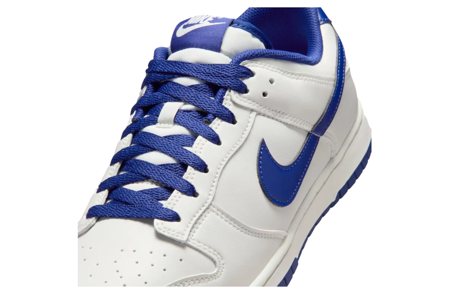 nike dunk low summit white deep royal blue 0