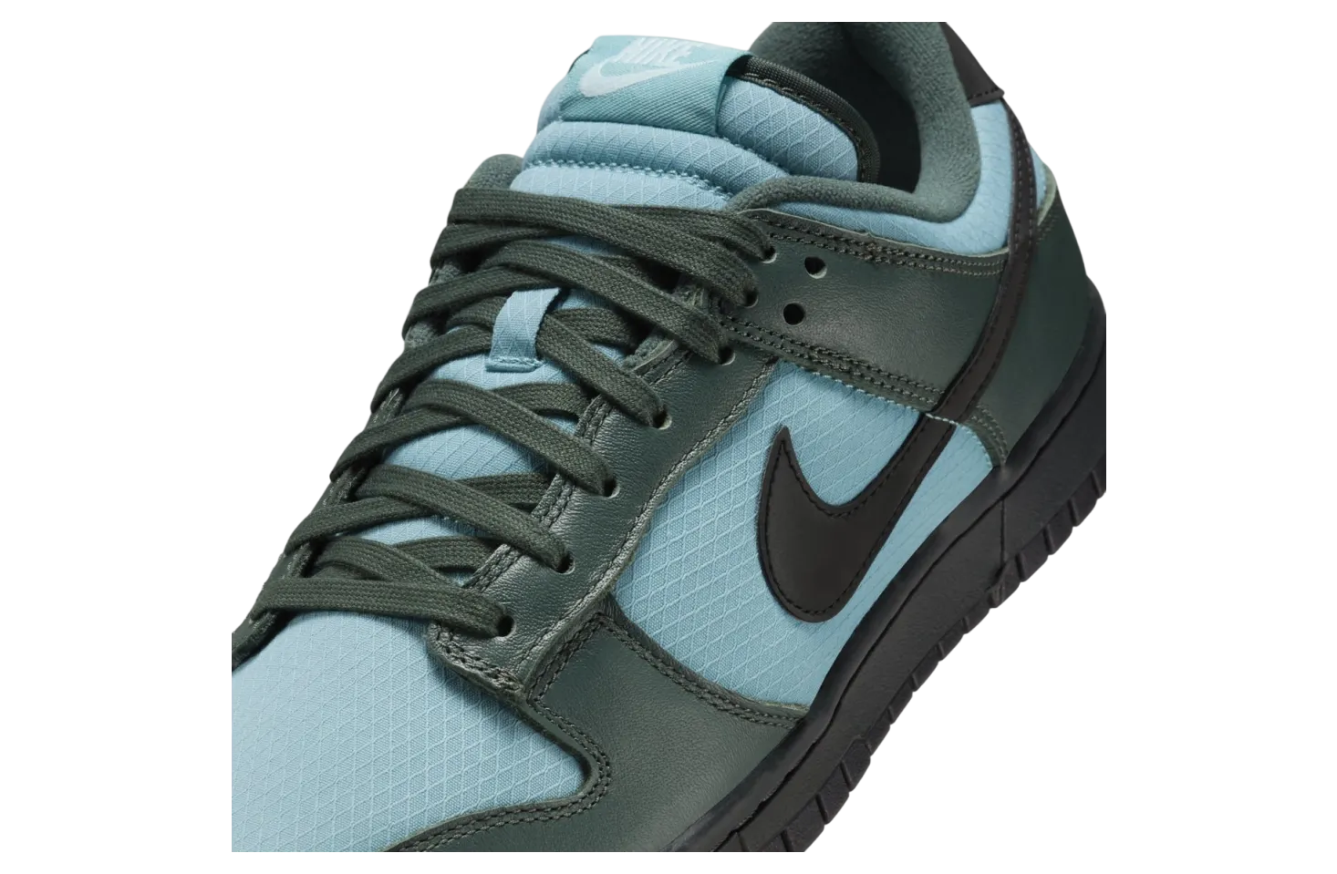 nike dunk low vintage green denim turquoise 3