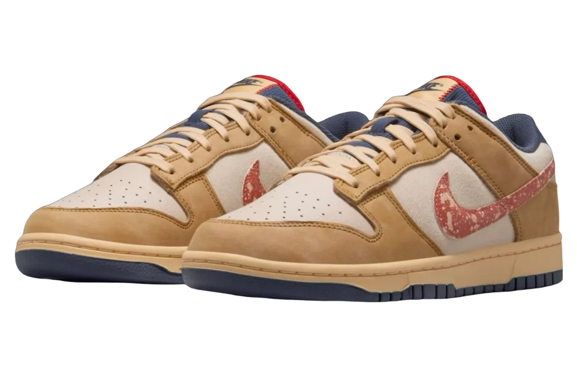 nike dunk low wheat sanddrift 0