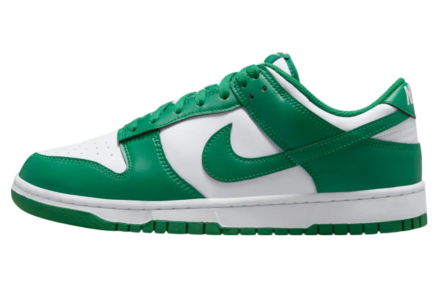 nike dunk low white malachite