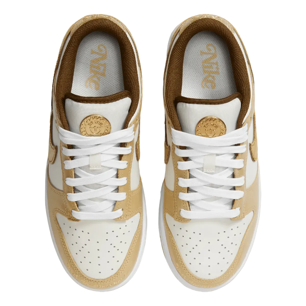 nike dunk low wmns be the one gold 2