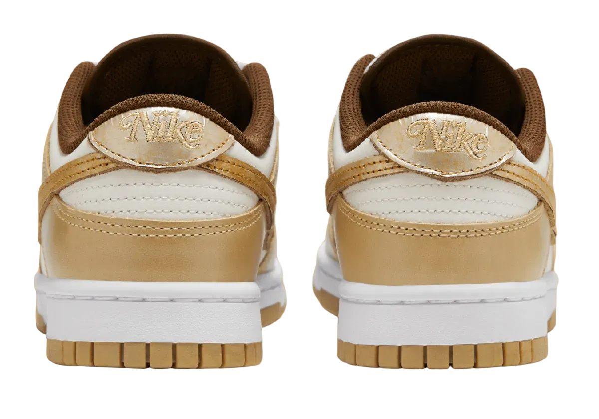 nike dunk low wmns be the one gold 3