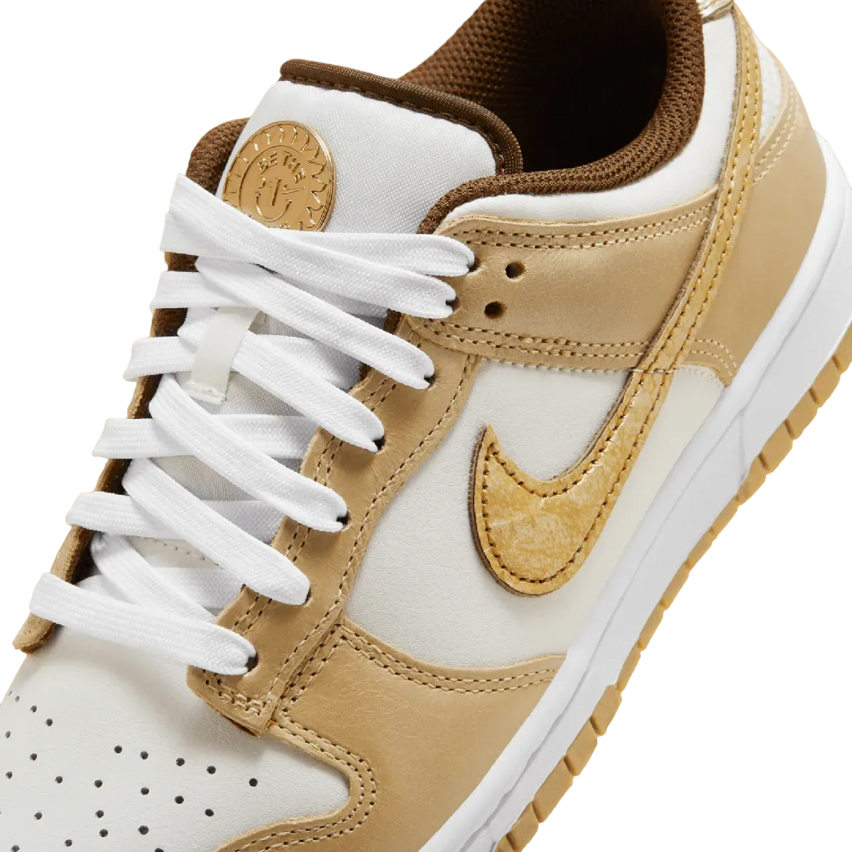 nike dunk low wmns be the one gold 5