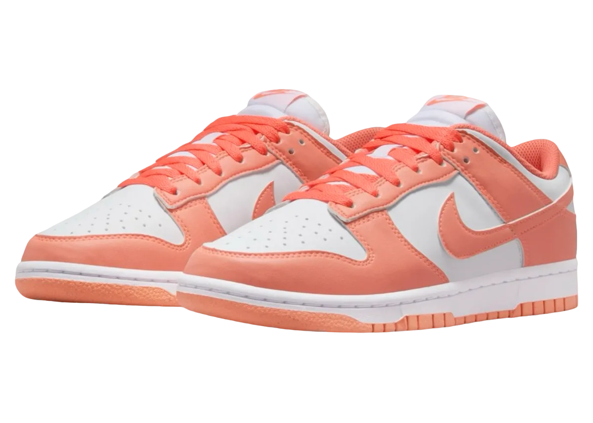 nike dunk low wmns light wild mango 0