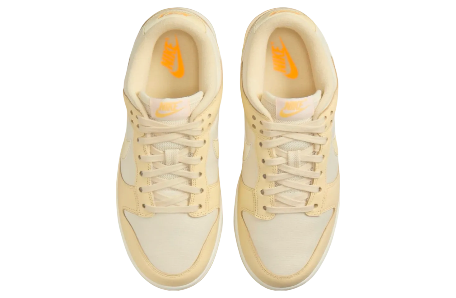 nike dunk low wmns muslin team gold 2