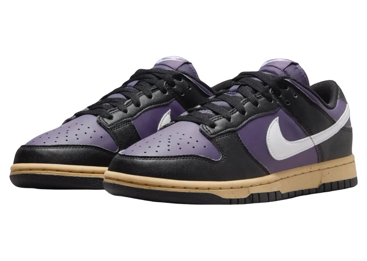 nike dunk low wmns purple black 0