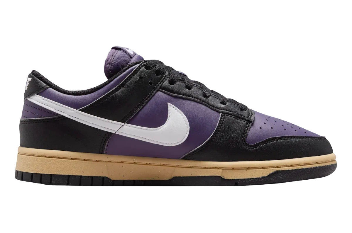 nike dunk low wmns purple black 3