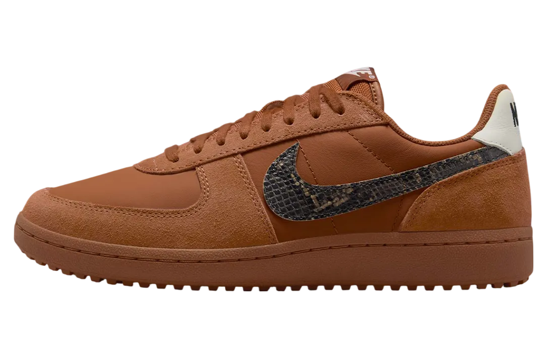 nike field general 82 brown snake brown white
