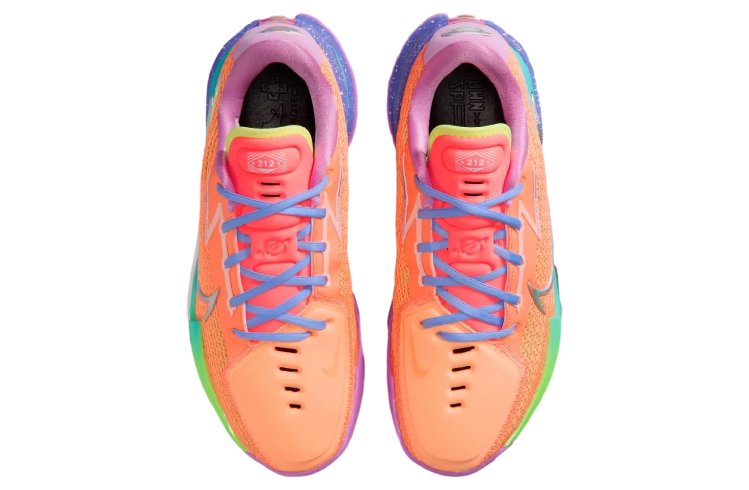 nike g t cut 1 orange pulse persian violet 4