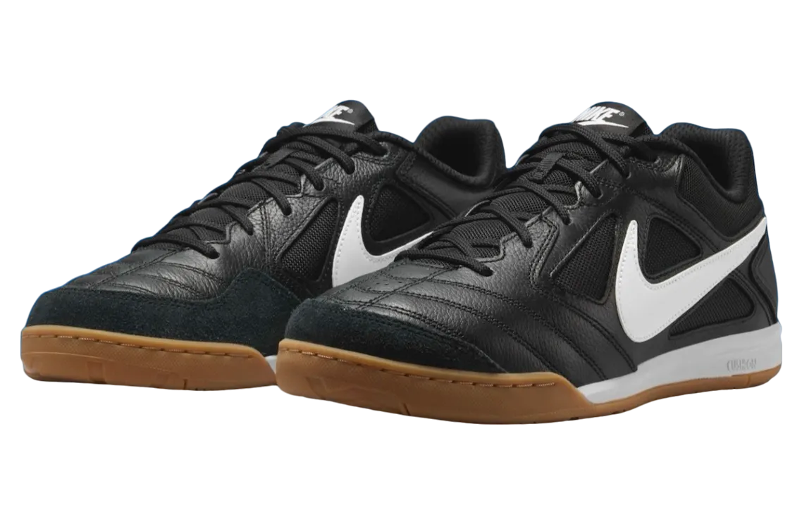 nike gato black white gum 0