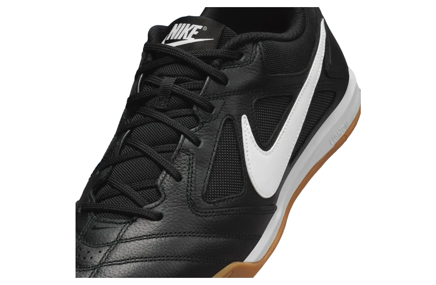 nike gato black white gum 5