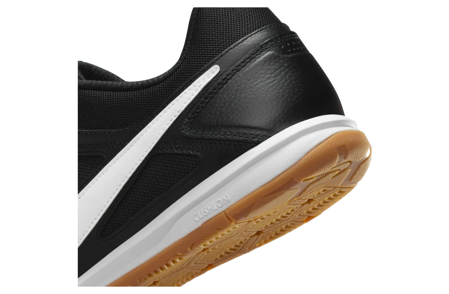 nike gato black white gum 6