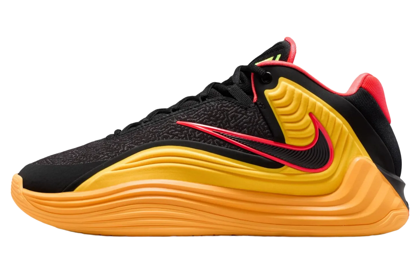 nike giannis freak 7 laser orange black 2