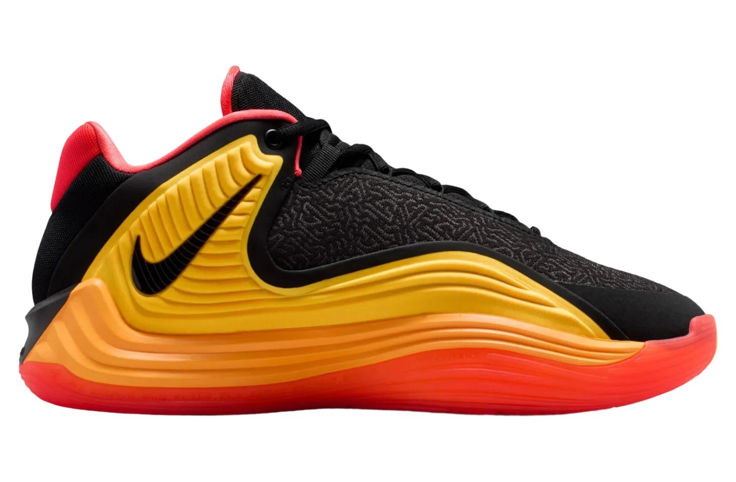nike giannis freak 7 laser orange black 3