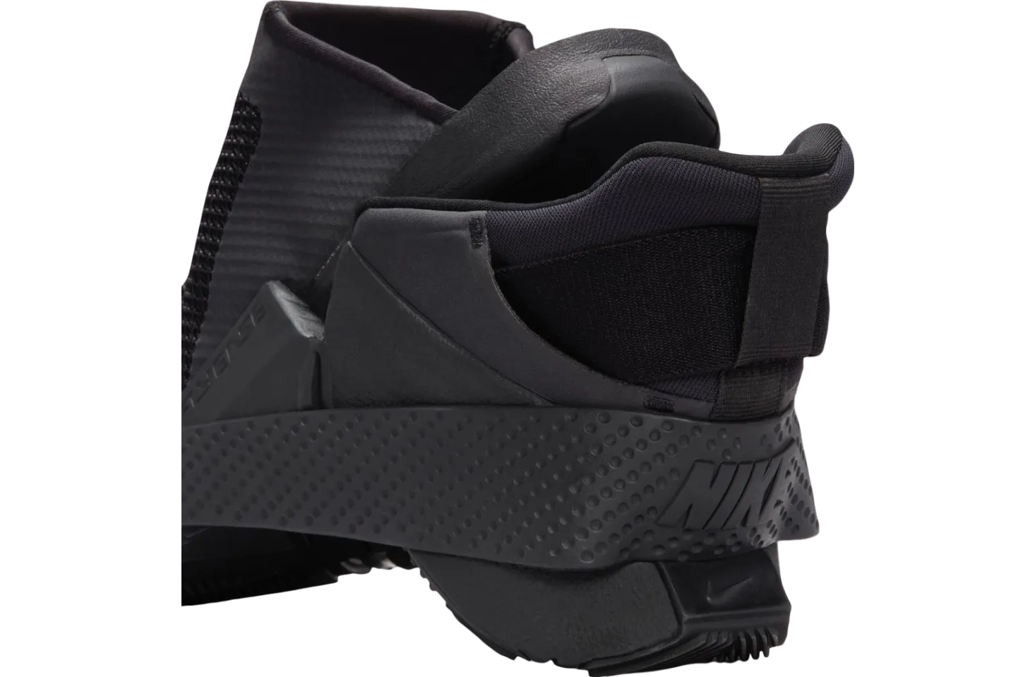 nike go flyease triple black 8