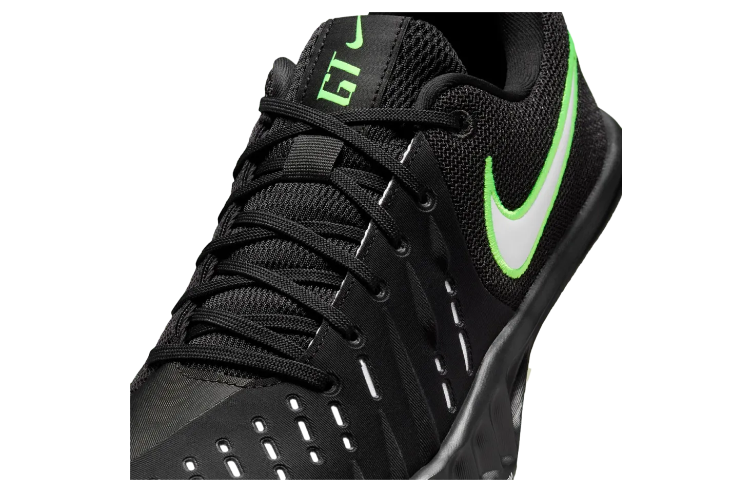 nike gt cut academy 2 black white volt 4