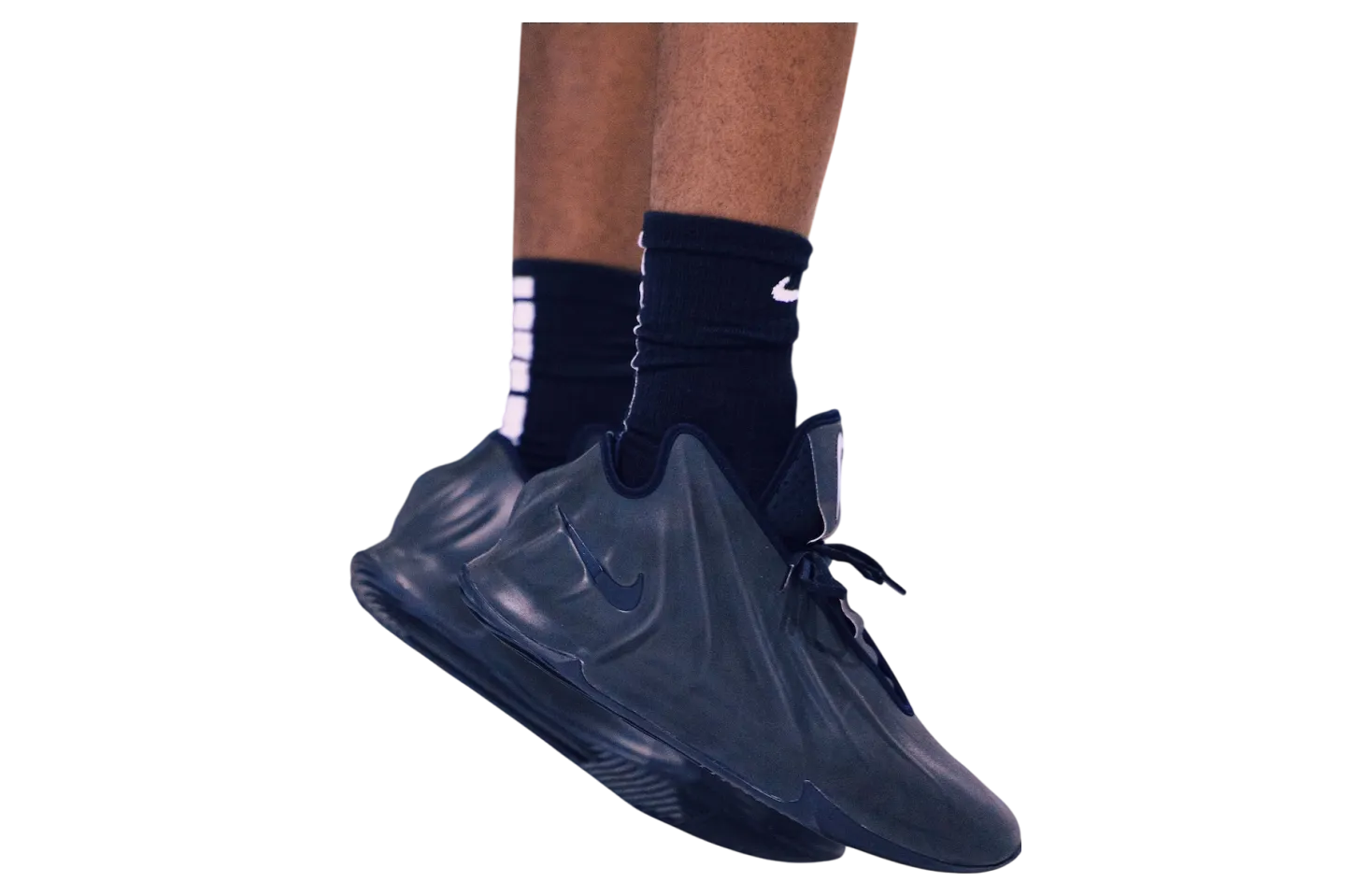 nike gt future black metallic silver