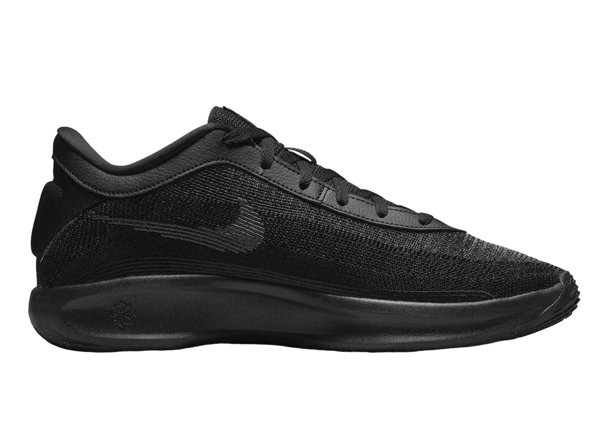 nike gt hustle academy triple black 1