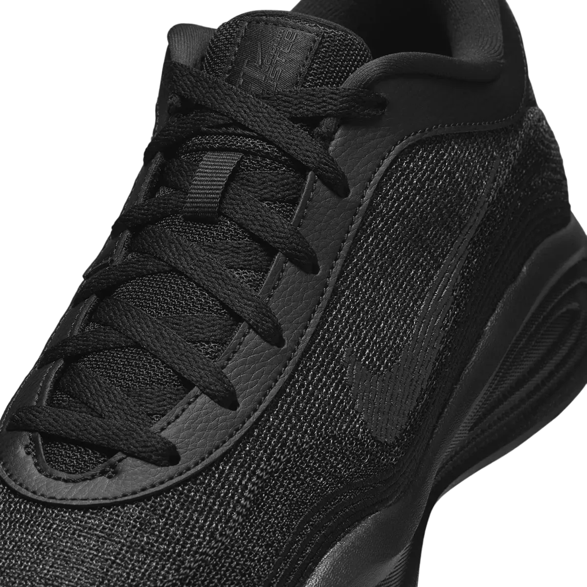 nike gt hustle academy triple black 5