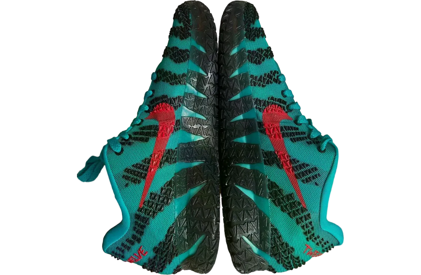 nike ja 3 turbo green black 0