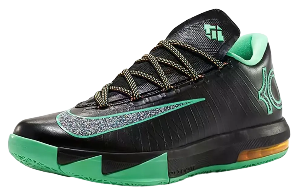 nike kd 6 black light lucid green 0