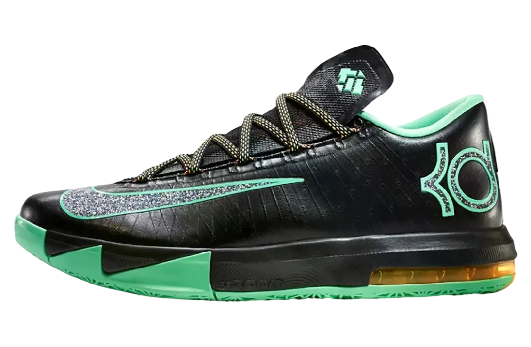nike kd 6 black light lucid green