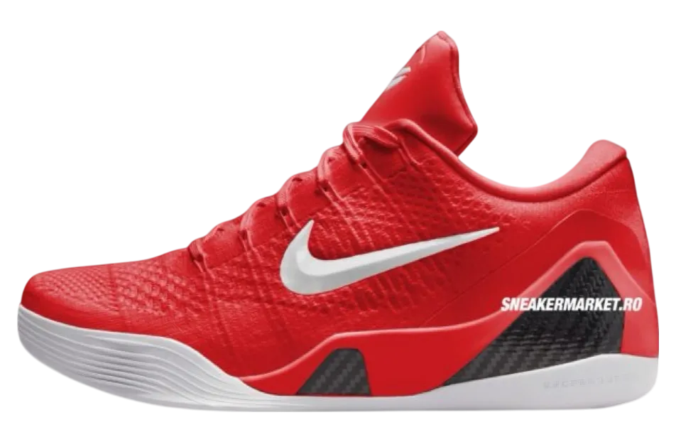 nike kobe 9 elite low protro university red white