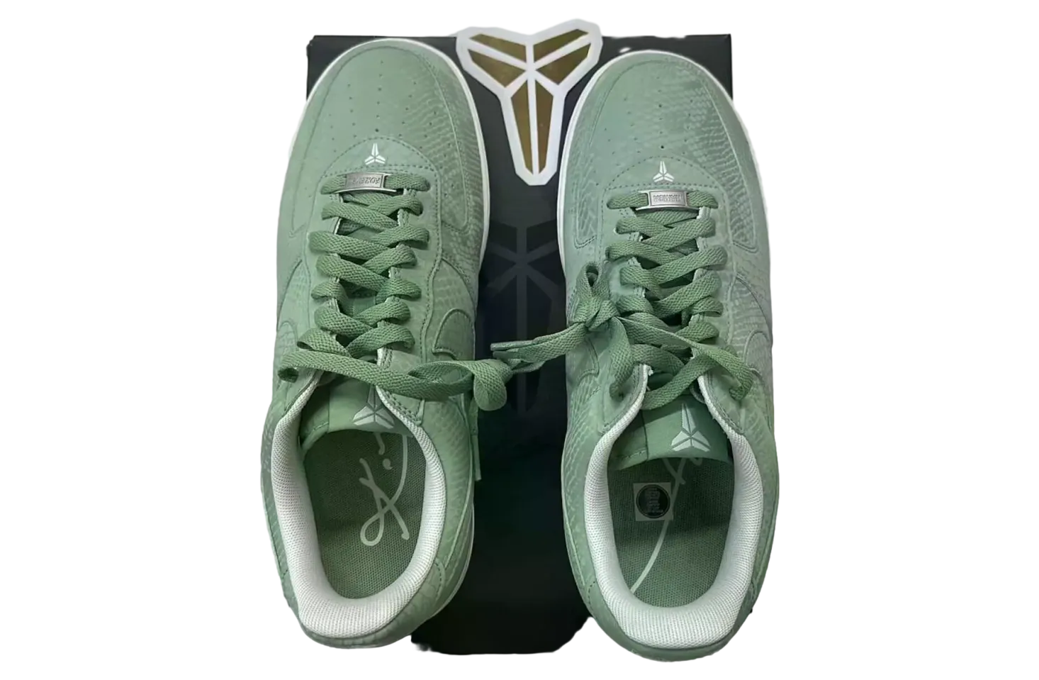 nike kobe air force 1 low steam summit white 1