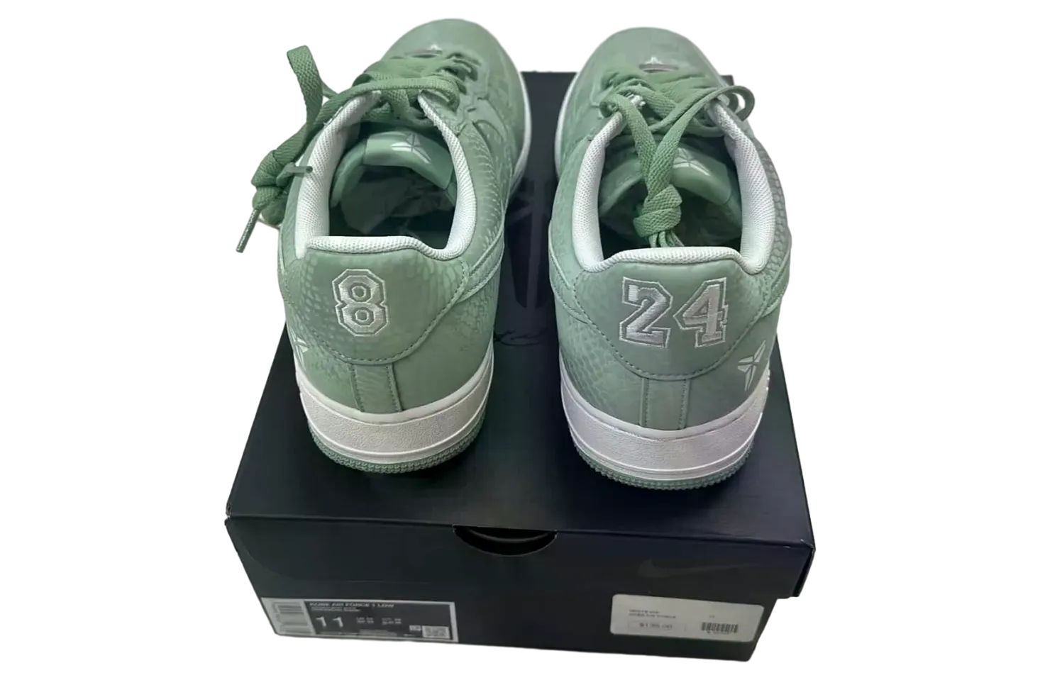 nike kobe air force 1 low steam summit white 2