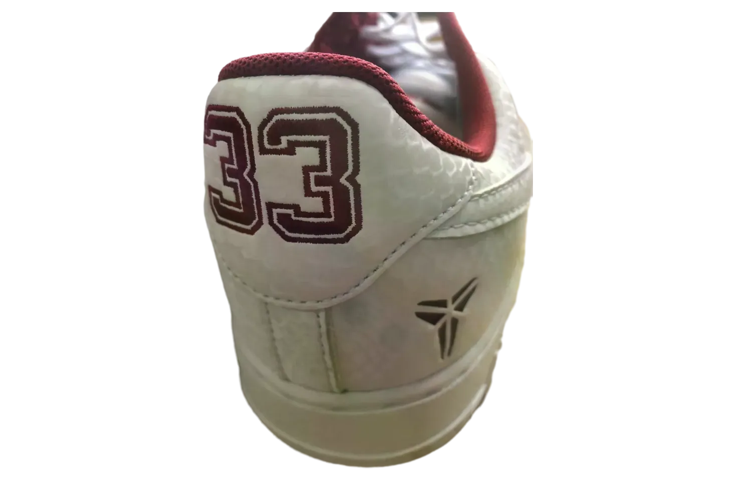 nike kobe air force 1 low white team red 2