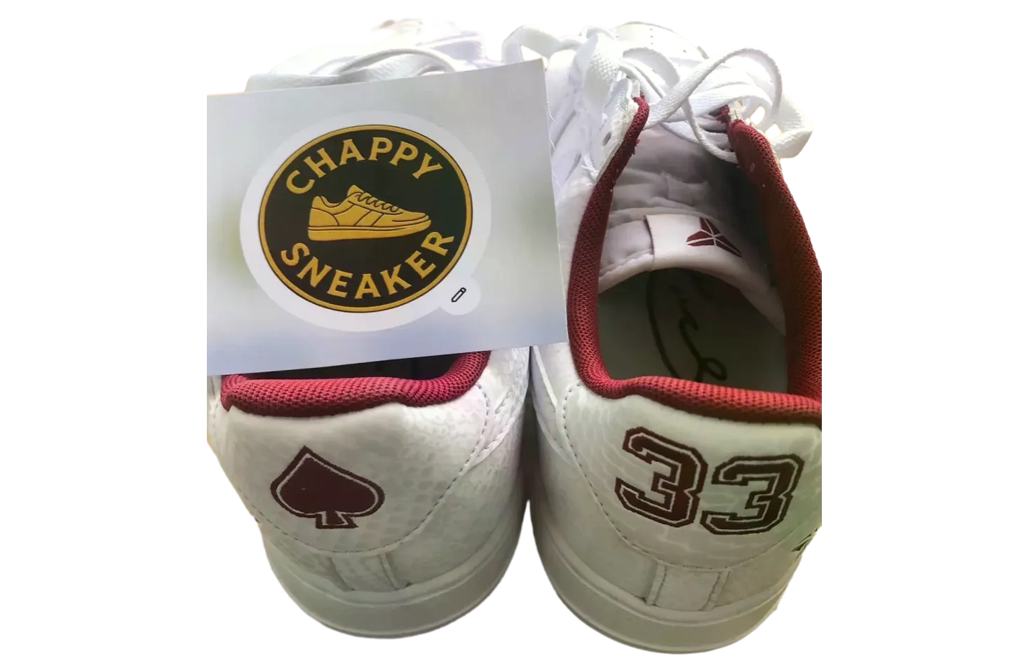 nike kobe air force 1 low white team red 3