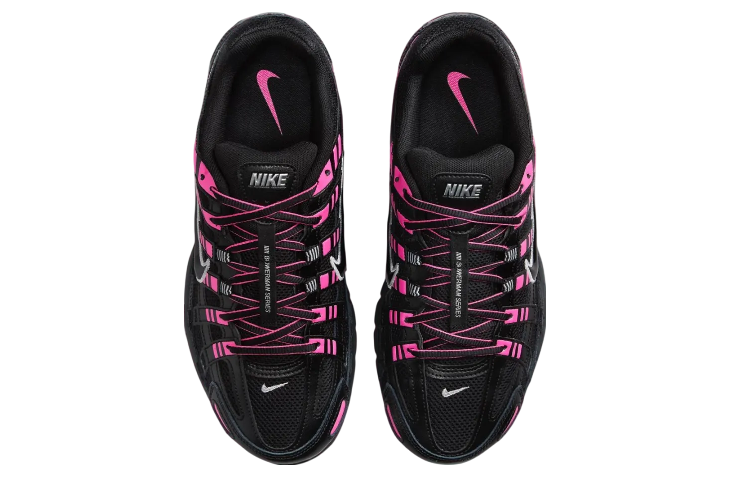 nike p 6000 wmns black hyper pink 3