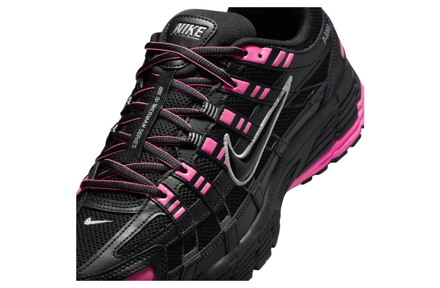 nike p 6000 wmns black hyper pink 6
