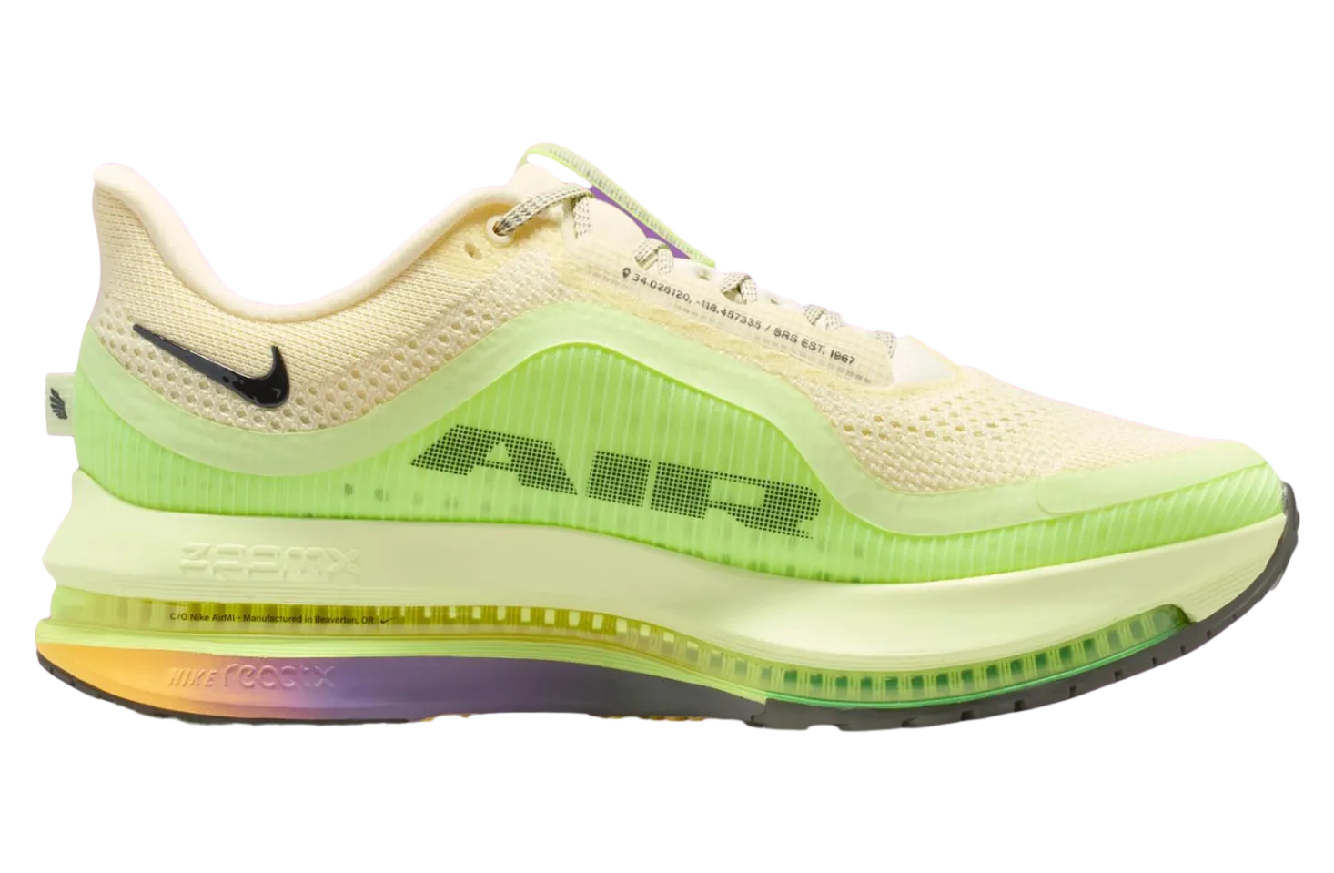 nike pegasus premium alabaster barely volt 2