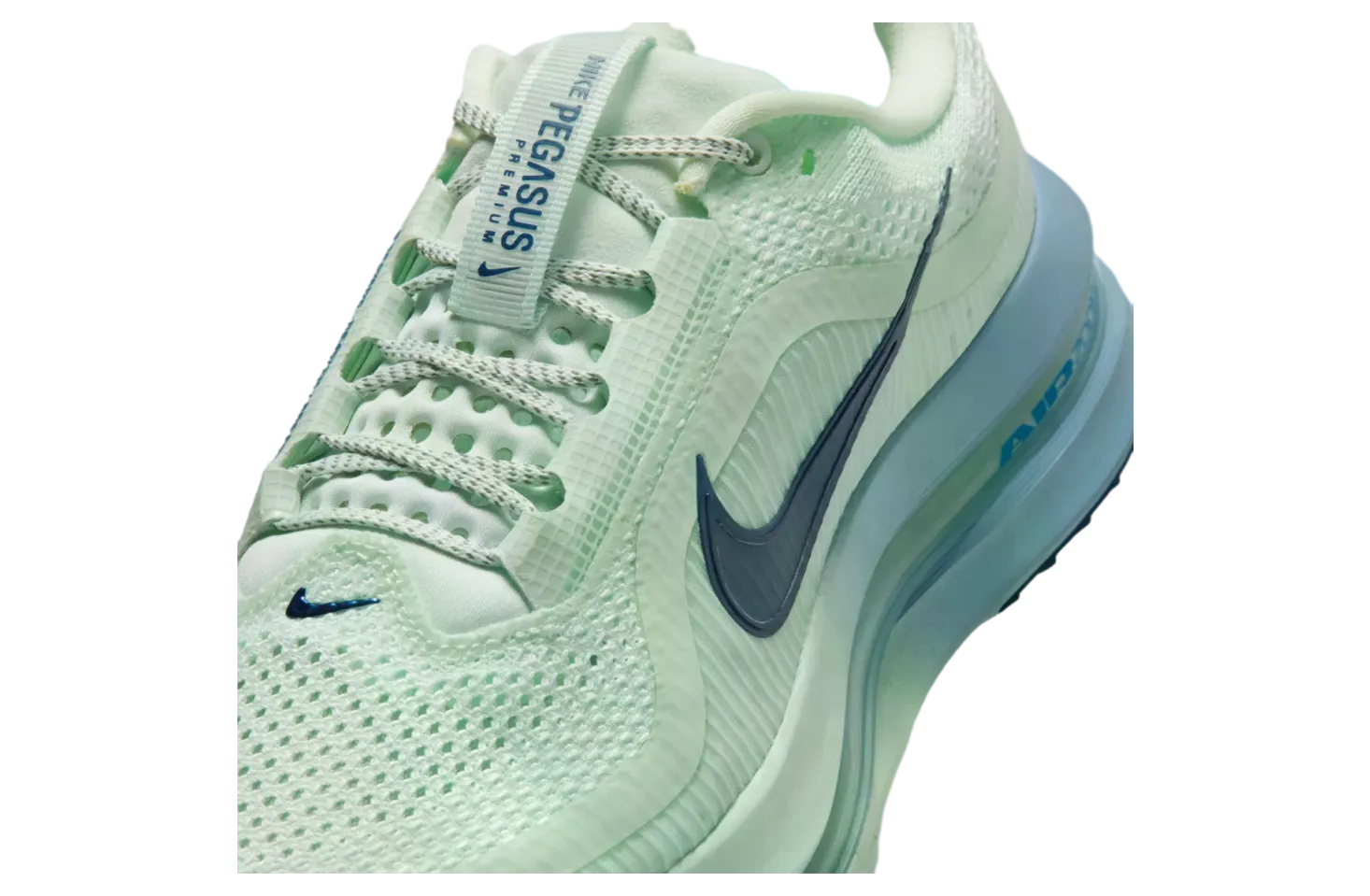 nike pegasus premium barely green work blue 5