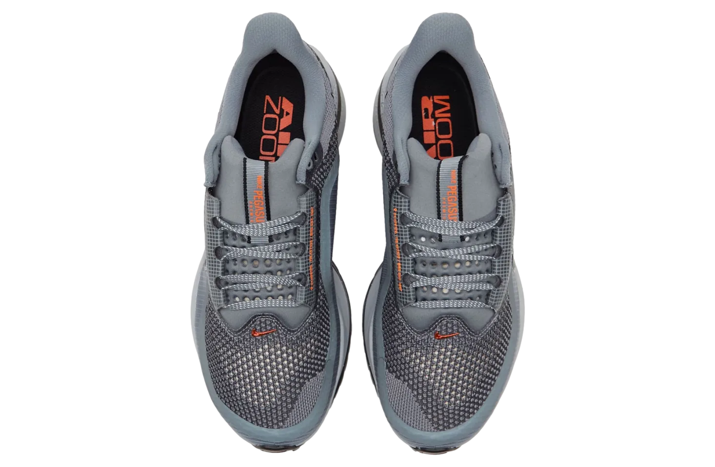 nike pegasus premium cool grey safety orange 2