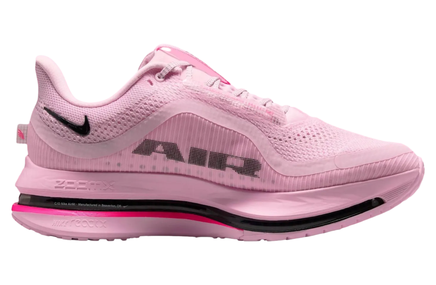 nike pegasus premium pink foam black 2