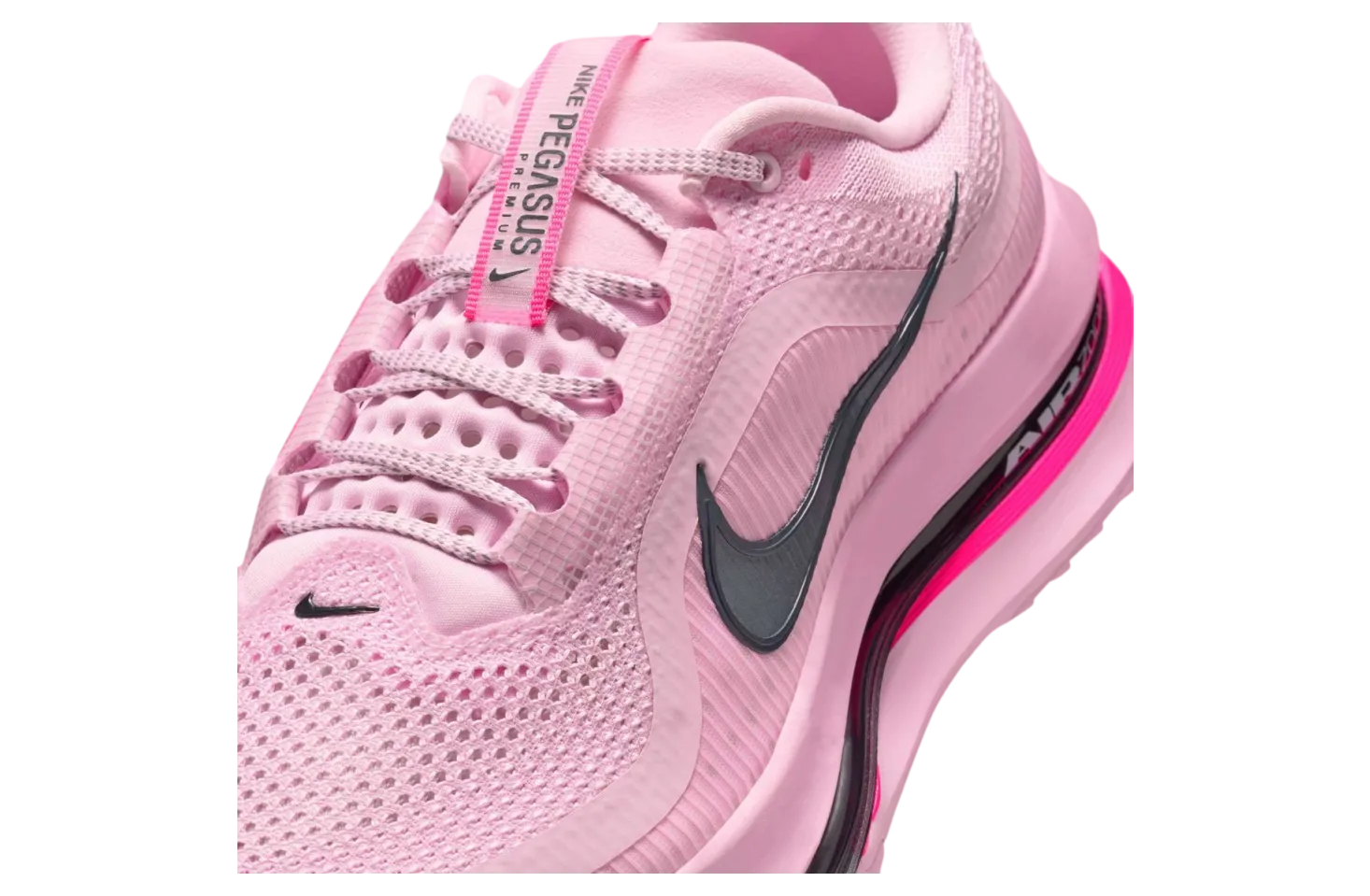 nike pegasus premium pink foam black 4