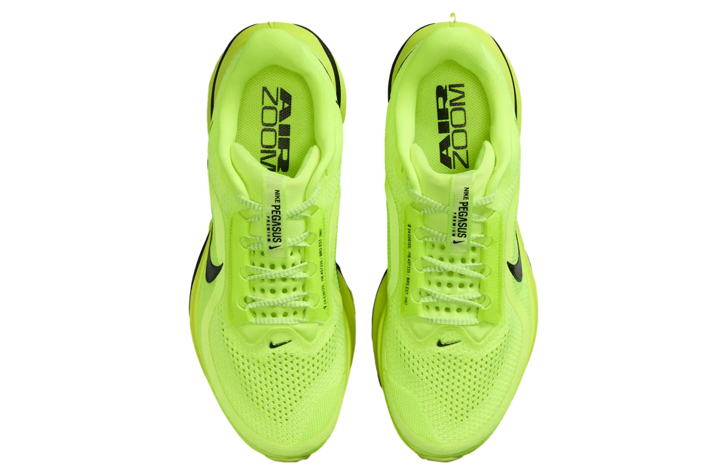 nike pegasus premium volt black 1