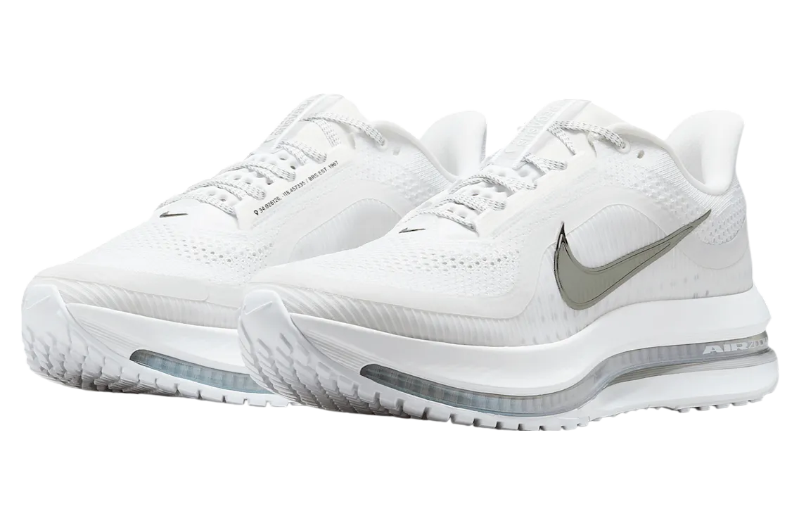 nike pegasus premium white metallic silver 0