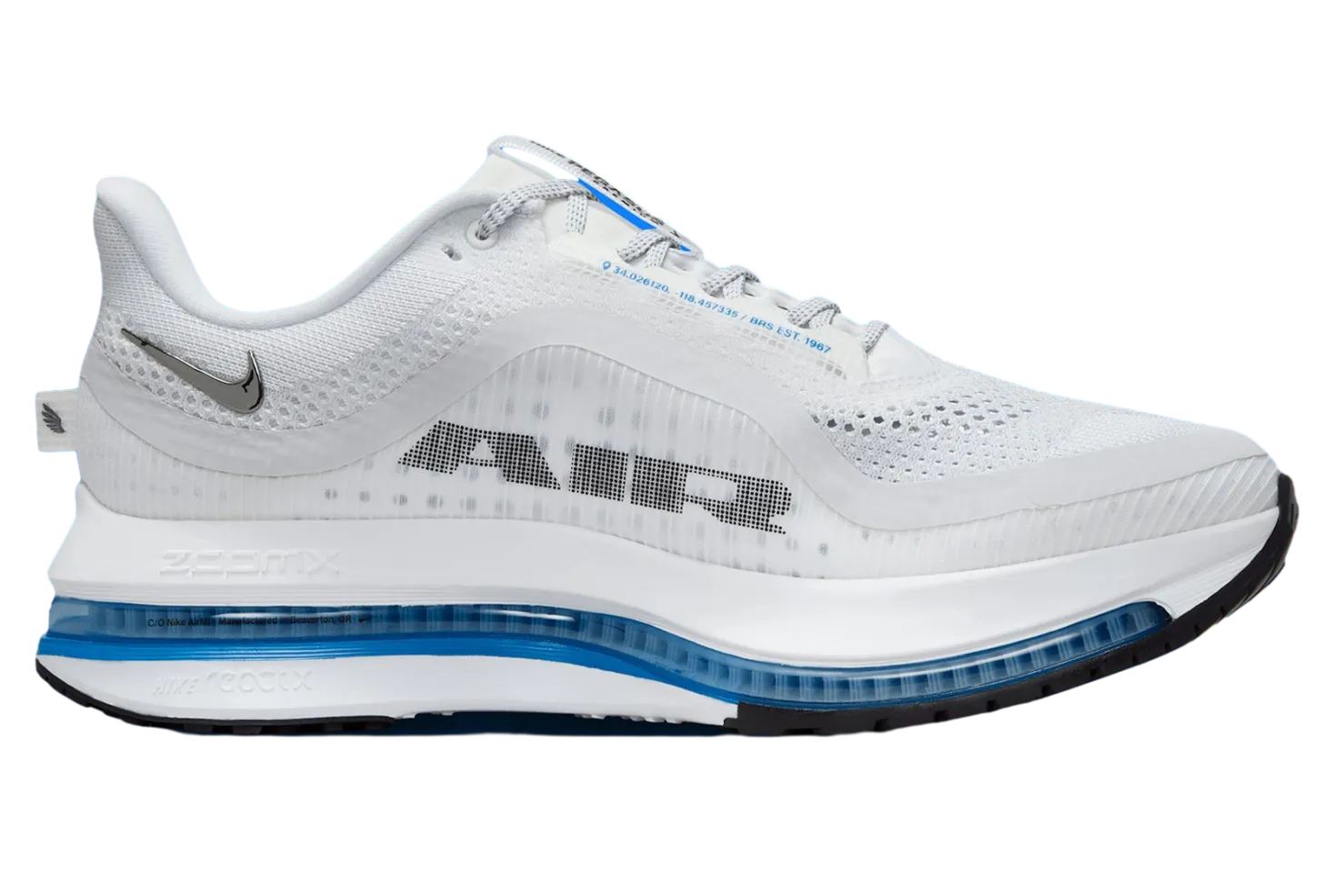 nike pegasus premium white photo blue 2