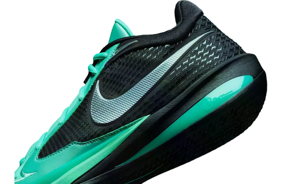 nike sabrina 4 green glow metallic silver 4