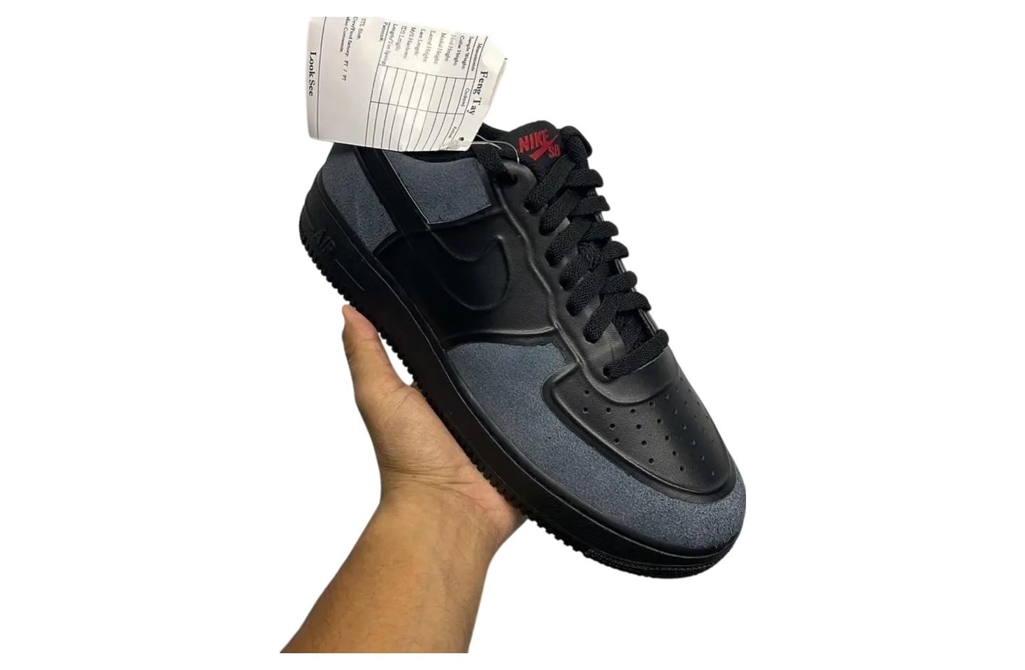 nike sb air force 1 low light orewood brown white