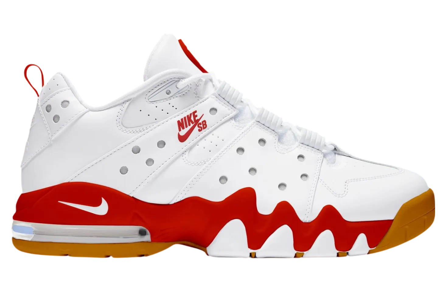 nike sb air max2 cb 94 low white varsity red 1