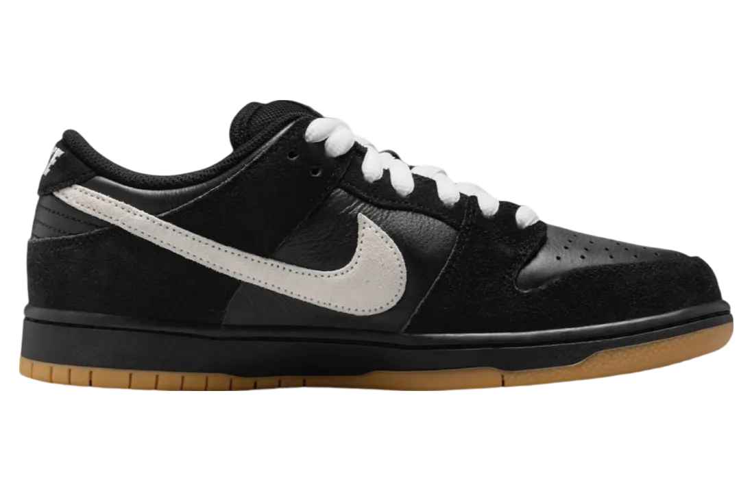 nike sb dunk low black gum light brown 1