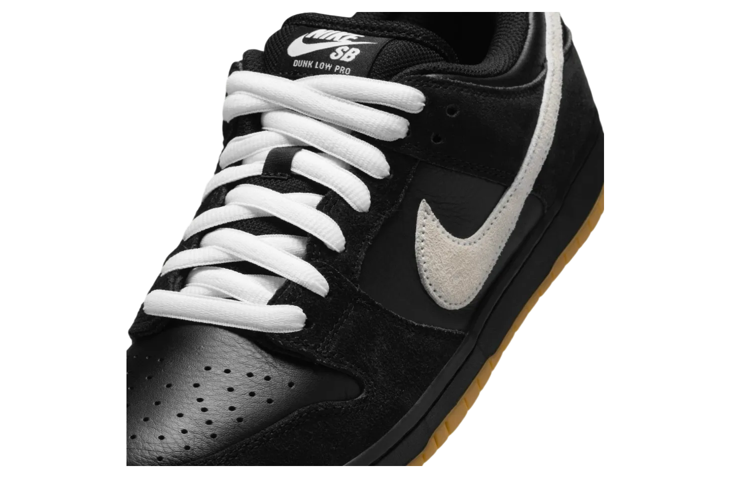 nike sb dunk low black gum light brown 5