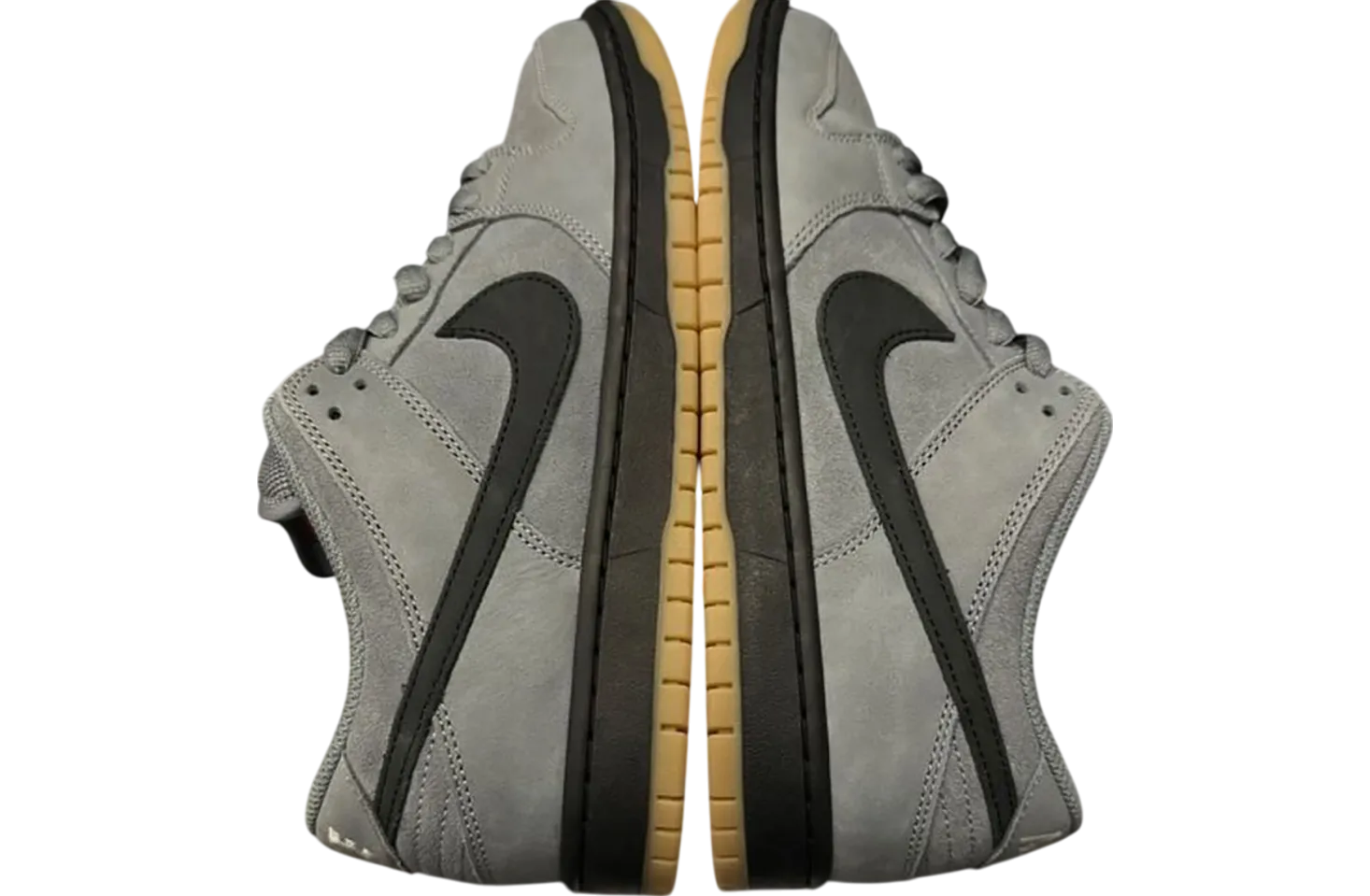 nike sb dunk low pro iso cool grey cool grey black 2