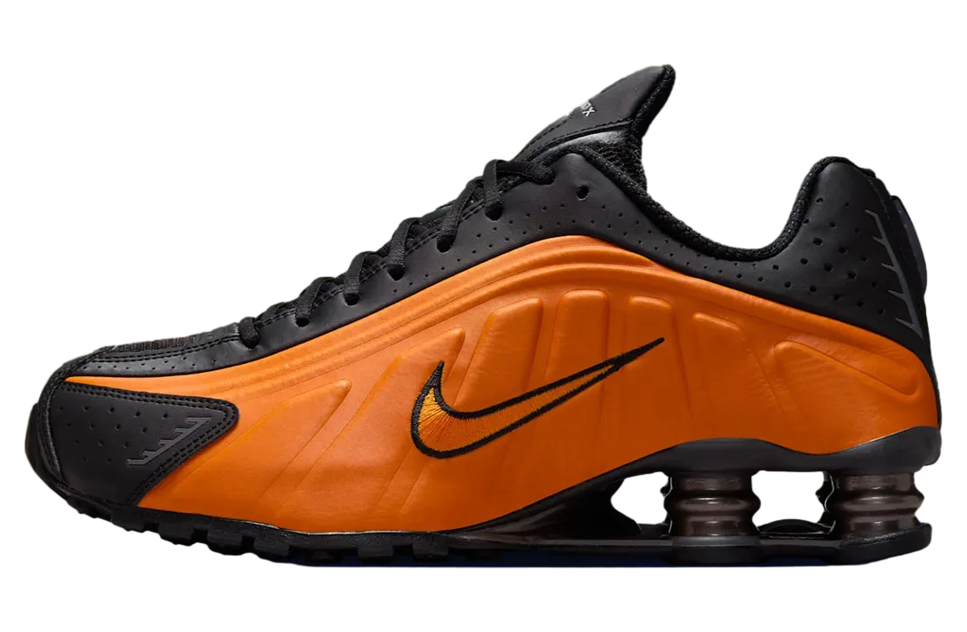 nike shox r4 bright ceramic black metallic
