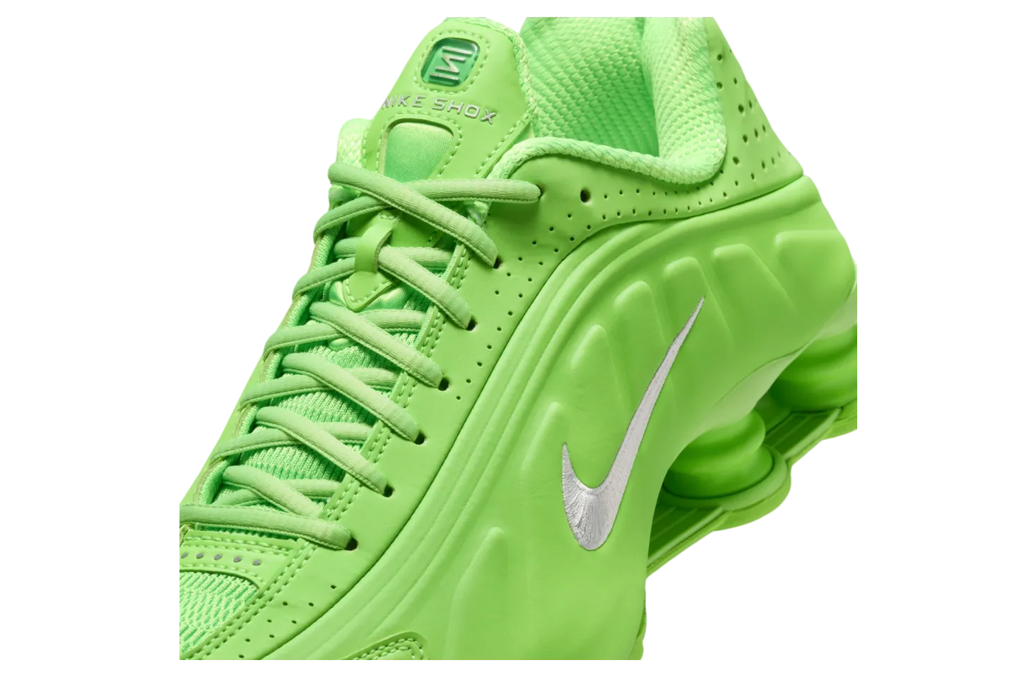 nike shox r4 green strike 7