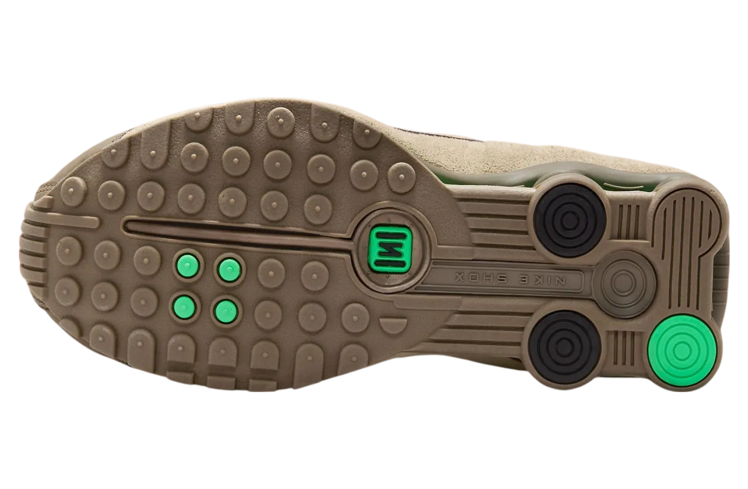 nike shox r4 wmns olive khaki 4